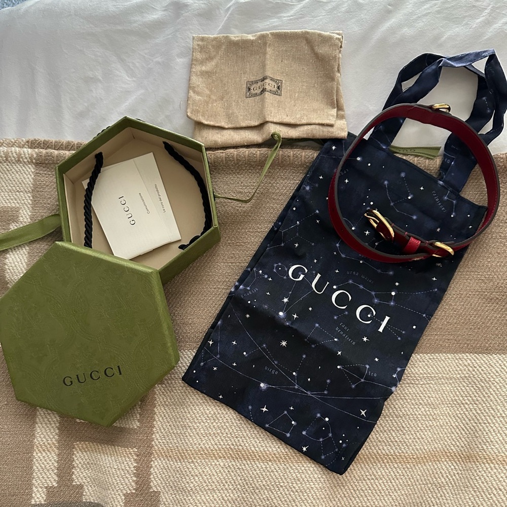 AUTHENTIC Gucci Pet Collar